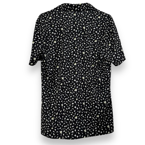 NWT JDX Men’s Nature Pattern Polo Golf Collared Shirt | Men’s Small Black - Picture 2 of 6